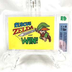 The Legend of Zelda Rescue Zelda and Win! Sticker - MNT 7.0