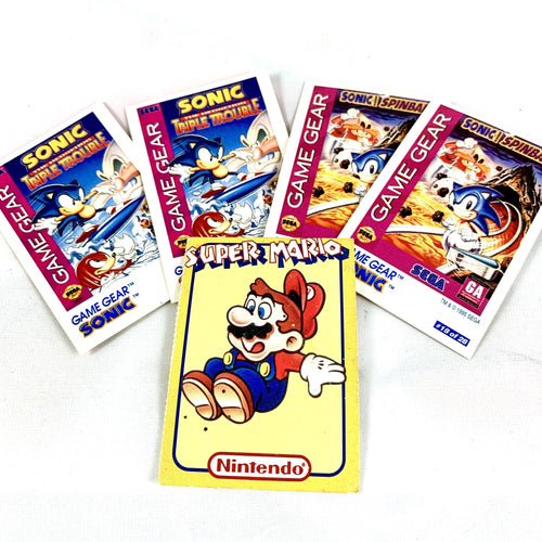 Sega Game Gear / Super Mario Bros 3 Cards - 5