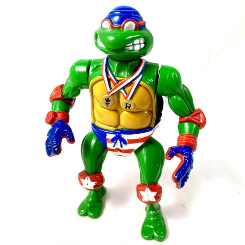 Raphael Sports Super Swimmin Olympics TMNT Figure