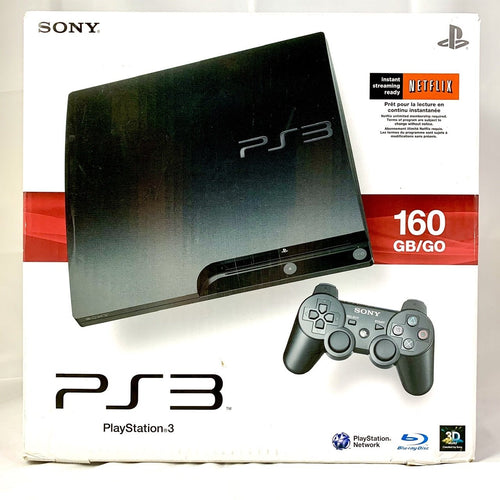 PS3 Slim 160GB Console - Boxed