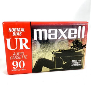 Maxell UR90 - Gold Design Variant - Blank Cassette NEW