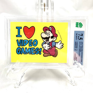 Super Mario Bros. I Love Video Games Sticker - MNT 7.5