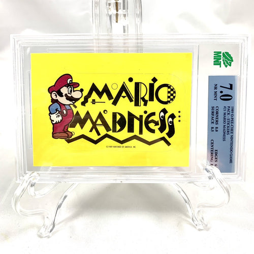 Super Mario Bros Mario Madness Sticker - MNT 7.0
