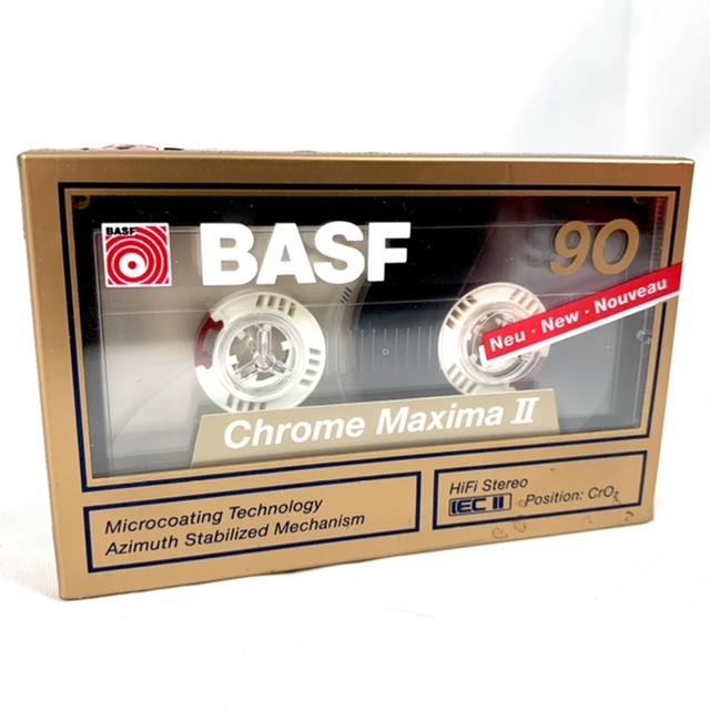 BASF Chrome Maxima II Blank Cassette NEW