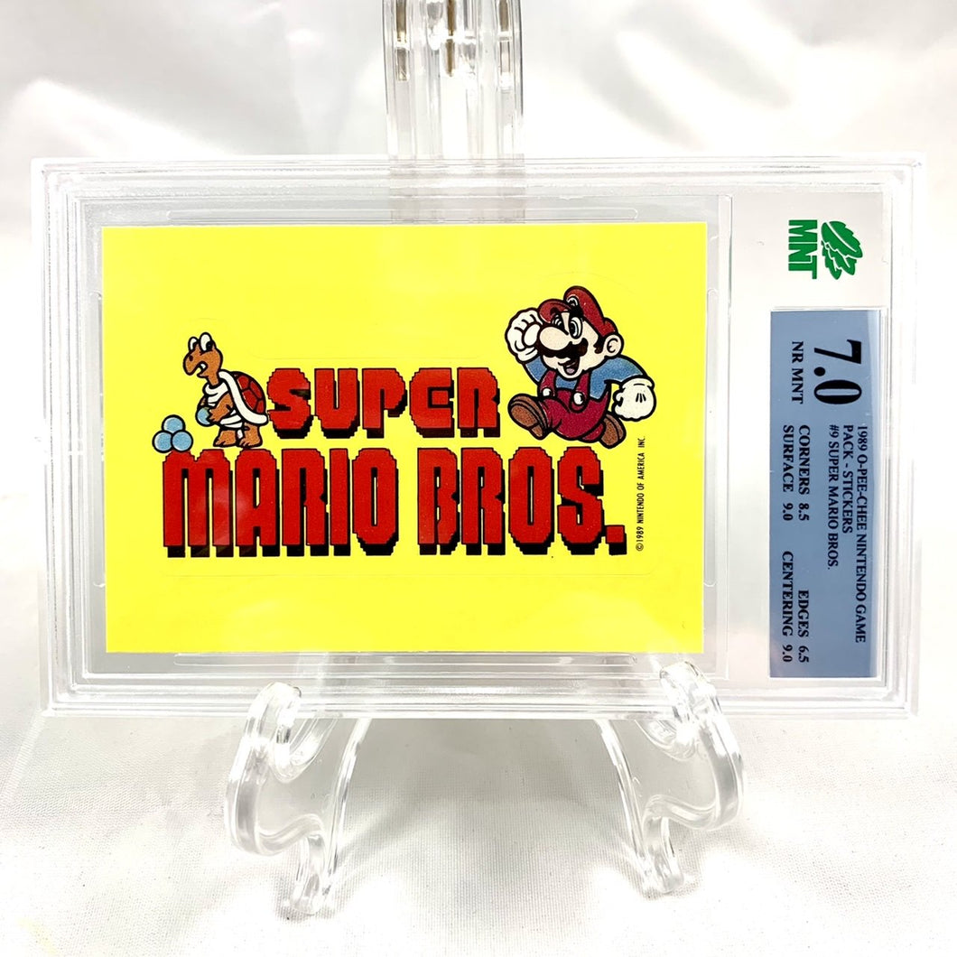Super Mario Bros Logo Sticker - MNT 7.0