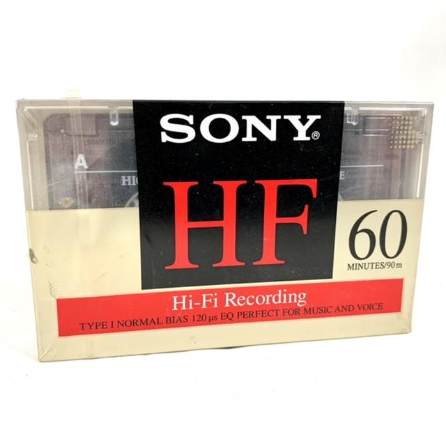 Sony HF 60 Gold Wrap Variant Blank Cassette NEW