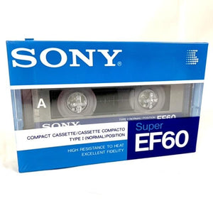 Sony EF60 Blank Cassette NEW