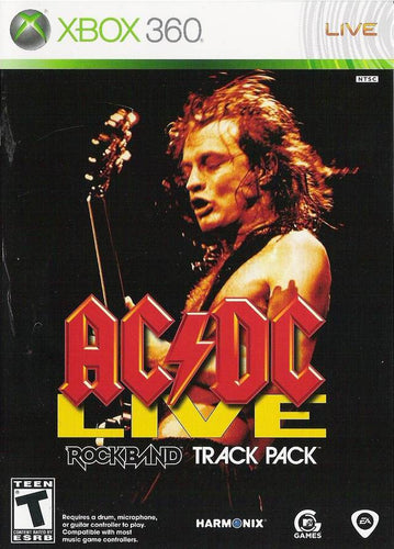 AC/DC Live Rock Band Track Pack