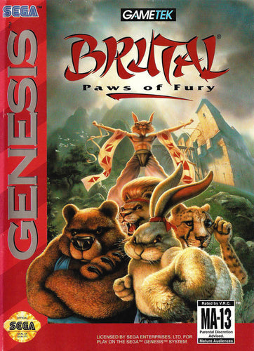 Brutal Paws of Fury - Loose Cartridge