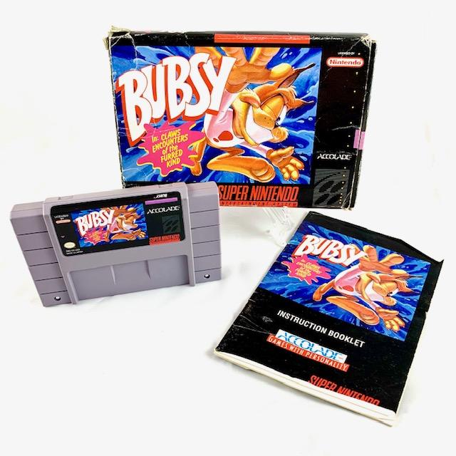 Bubsy SNES Boxed 1