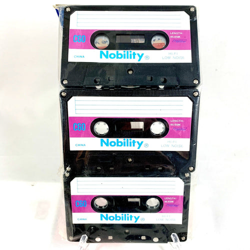Nobility Cassette 3 Pack NEW