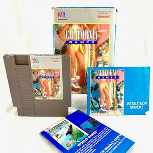 California Games NES Boxed