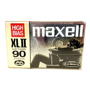 Maxell XLII 90 Red Box High Bias Variant Blank Cassette NEW