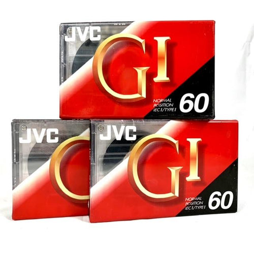 JVC GI 60 Blank Cassette NEW
