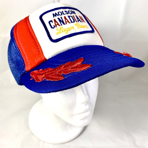 Molson Canadian Lager Beer Mesh Back Hat