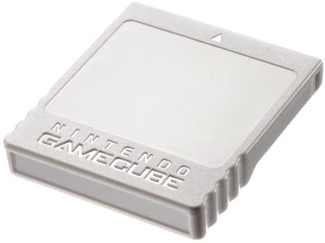 GameCube Official 4MB 59 Block Memory Card