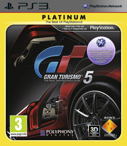 Gran Turismo 5 - PAL - European Languages - Platinum Edition
