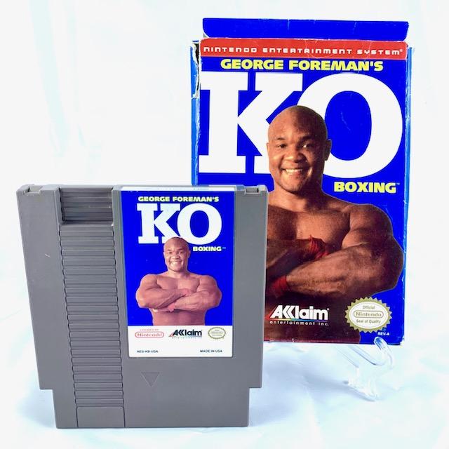 George Forman K.O. Boxing NES Boxed