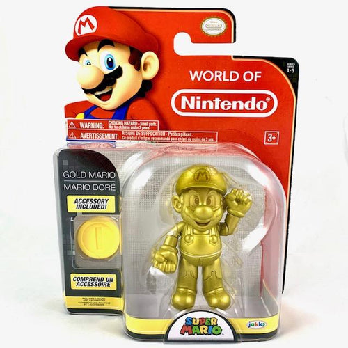 Gold Mario World of Nintendo