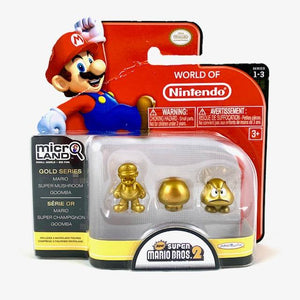 Gold Series: Mario / Super Mushroom / Goomba World of Nintendo