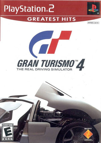 Gran Turismo 4 - Greatest Hits - No Manual - Cover Damaged