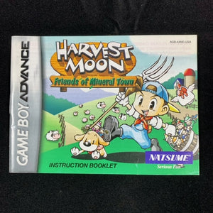 Harvest Moon: Friends of Mineral Town - Manual