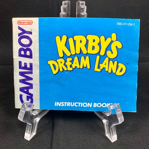 Kirby's Dream Land - Manual