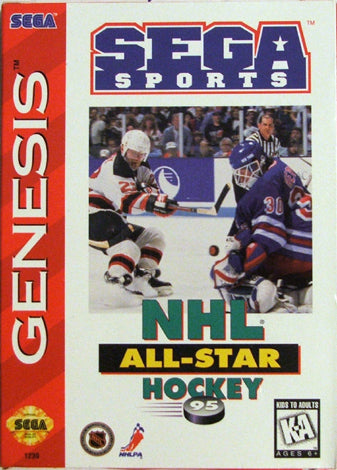 NHL All Star Hockey '95 - Loose Cartridge
