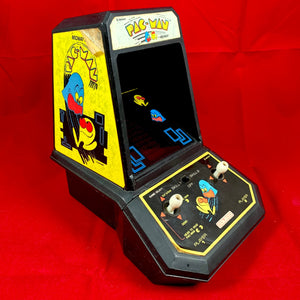 Pac-Man Mini Table Top Arcade - Coleco - 1981 - With Coleco Battery Adapter