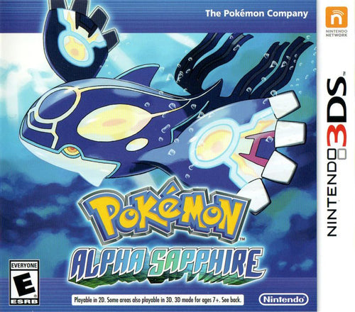Pokemon Alpha Sapphire - 3DS - Loose Cartridge