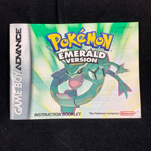 Pokemon Emerald Version - Manual