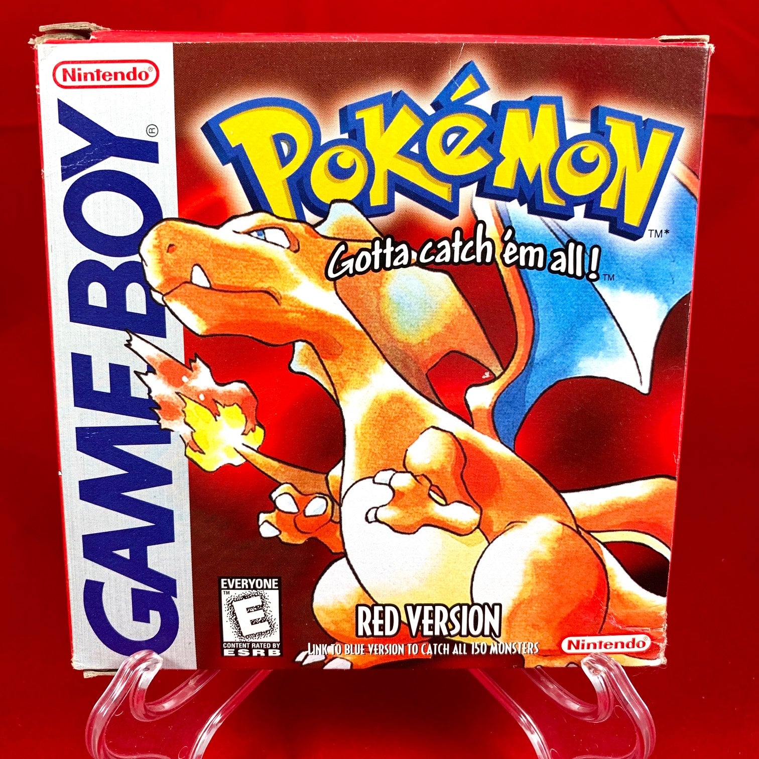 Red Boxing Pokemon Pokemon Red - BOX ONLY - First Print – RetroReplay