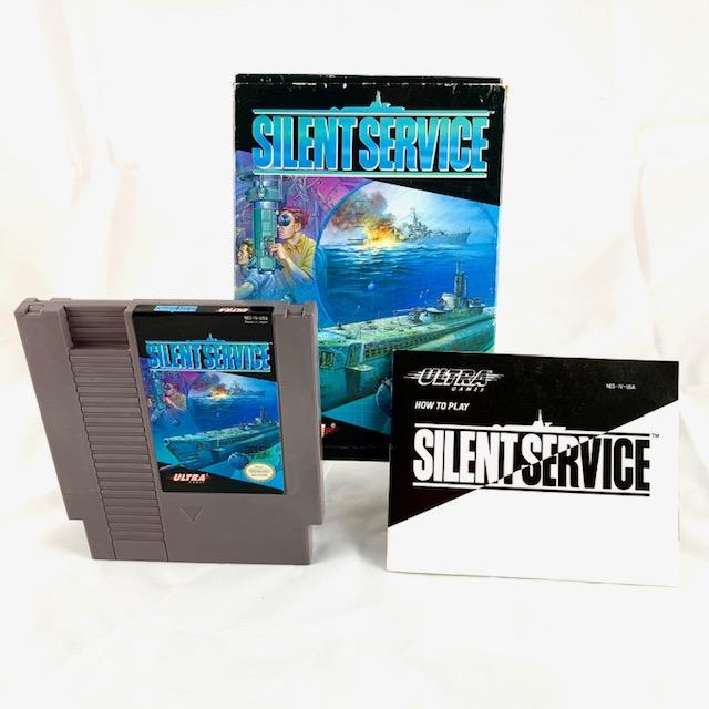 Silent Service NES Boxed