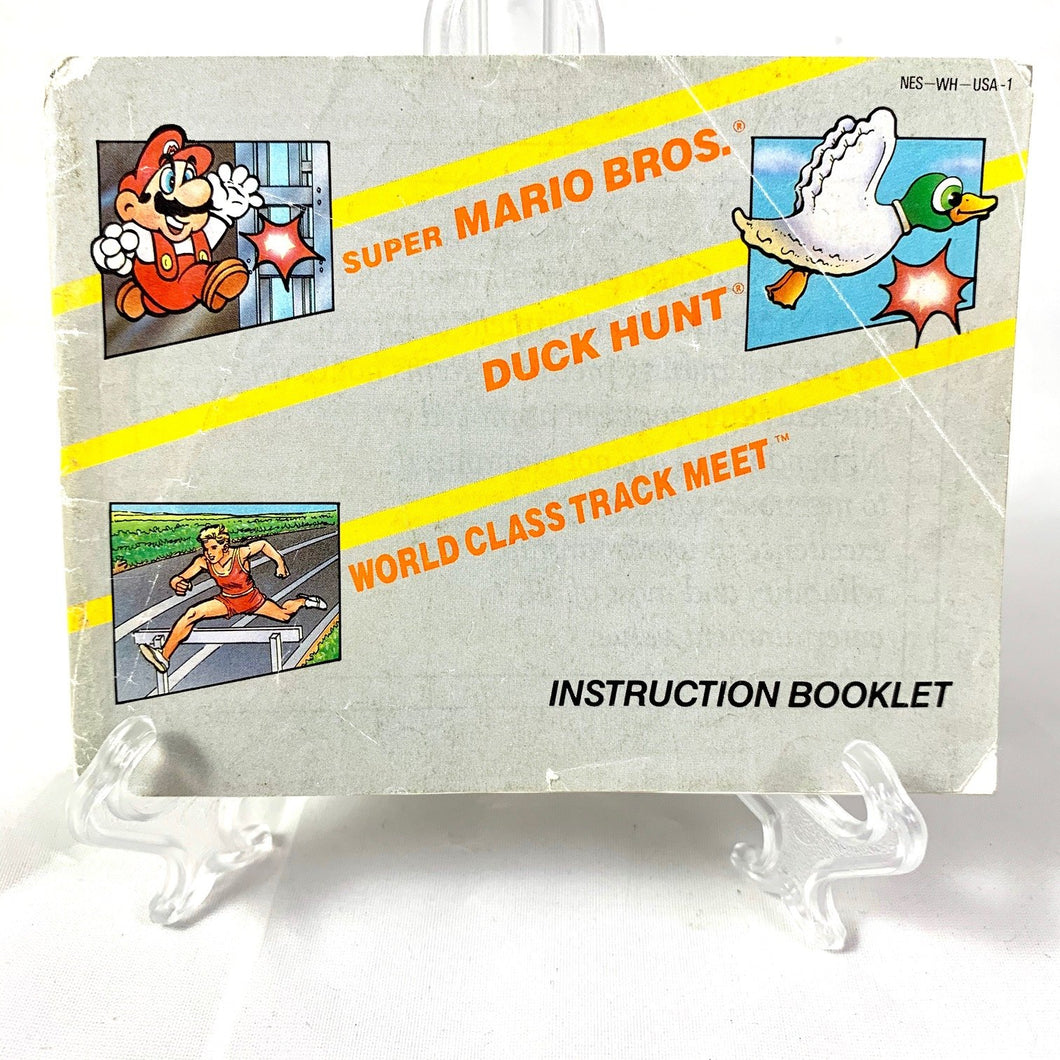 Super Mario Bros / Duck Hunt / World Class Track Meet - Damaged