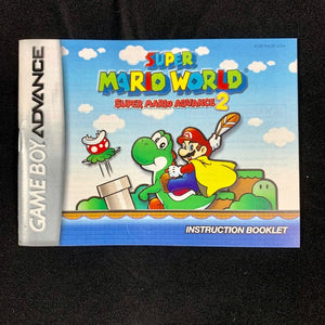 Super Mario World: Super Mario Advance 2 - Manual