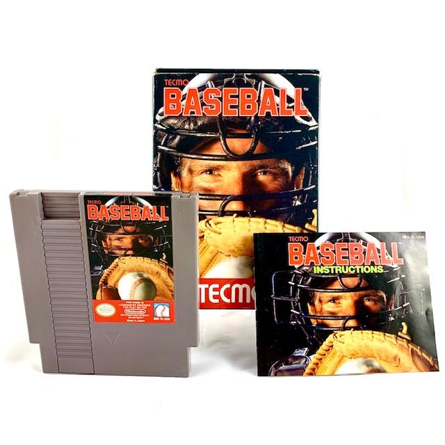 Tecmo Baseball NES Boxed