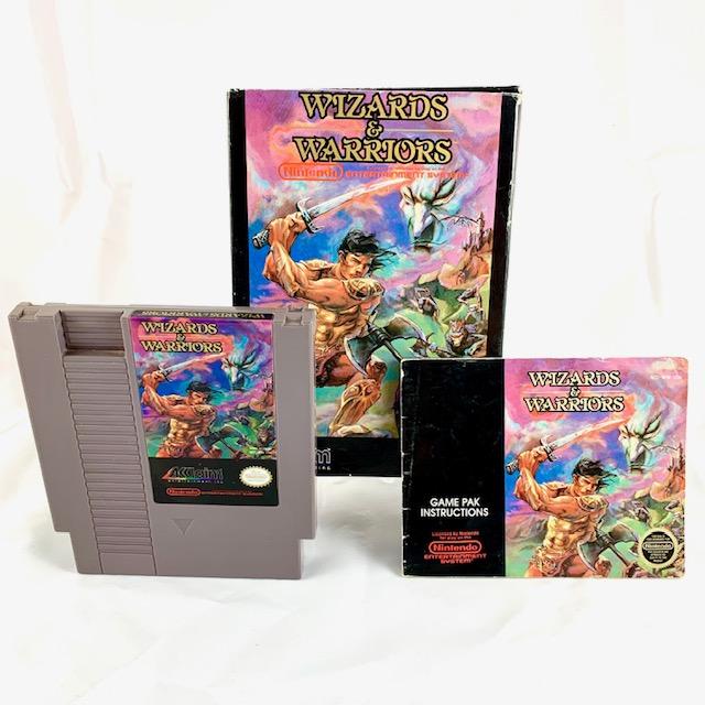 Wizards & Warriors NES Boxed