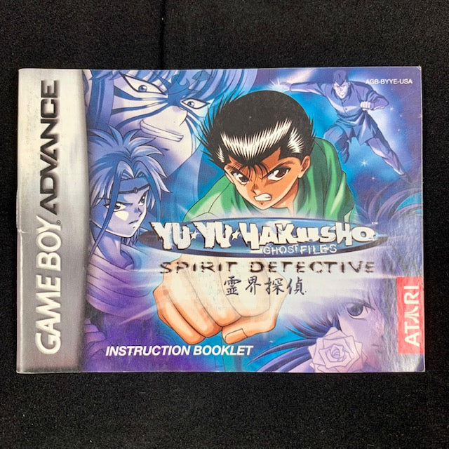 Yu Yu Hakusho: Ghost Files - Spirit Detective - Manual