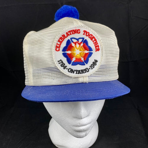 Ontario Bicentennial - Mesh Trucker Hat - Short Brim - 1984