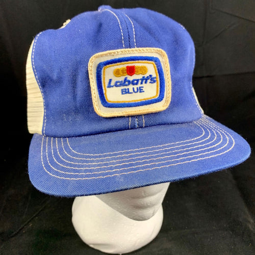Labatt's Blue - Mesh Back Trucker Hat - 1986